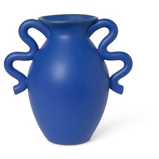 ferm LIVING - Verso Table Vase Bright Blue ferm LIVING