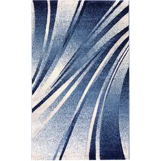 Orientteppich SEHRAZAT "Trend 7510" Teppiche Gr. B/L: 200 cm x 290 cm, 11 mm, 1 St., blau Gewebte Teppiche Kurzflor, Wohnzimmer