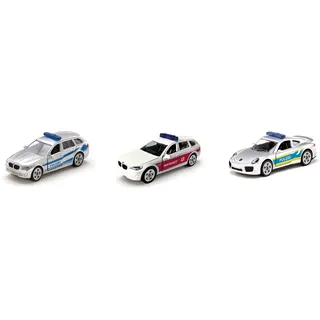 Polizei und Rettungsfahrzeuge-Set