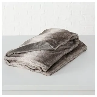 Boltze Kuscheldecke 150 x 200 cm Beige/Braun
