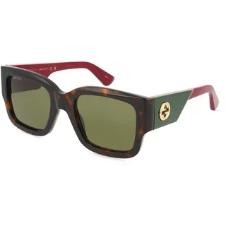 Gucci GG1663S Unisex-Sonnenbrille Vollrand Eckig Acetat-Gestell, braun