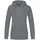 Kapuzenjacke Damen steingrau 40