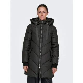 JDY Steppmantel JDYSKYLAR LIFE HOOD JACKET OTW NOOS schwarz XXL (44/46)