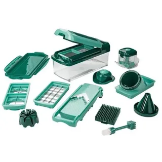 17-tlg Genius Nicer Dicer Fusion Smart Küchenhelfer Multischneider Obst & Gemüse