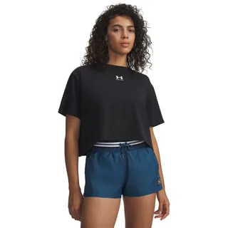 Under Armour Rival Boxy T-Shirt Schwarz XL