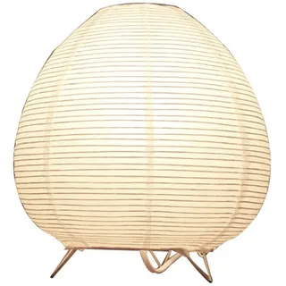 J.SUNUN Tischlampe Nachttischlampe Schlafzimmer Nachttischlampe Kleine Tischlampe Warmhaltelampe Kreative Lampe Reispapier Lampe Weiches Umgebungslicht Stehlampe Lichter Dekorative Lampe Φ23CM