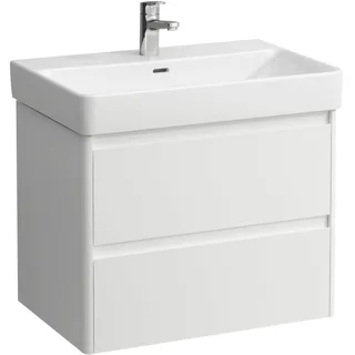 Laufen Waschtischunterbau BASE 2.0 2 Schubladen 46,9 x 66,9 x 51,5 cm Weiß Matt