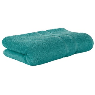 StickandShine Handtuch »Handtücher Badetücher Saunatücher Duschtücher Gästehandtücher in Petrol zur Wahl 100% Baumwolle 500 GSM« 50 x 100 cm Handtuch