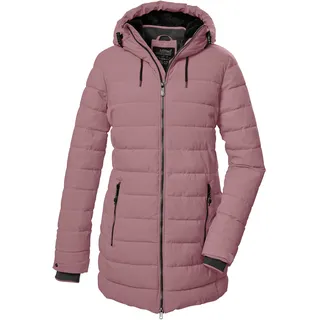 KILLTEC Damen Steppparka/Parka mit Kapuze KOW 55 WMN QLTD PRK, rose dust, 46, 41809-000