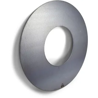 Grillrost.com Das Original Feuerplatte 50 cm Stahl Silber