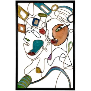 METALLBILD Bunt 60/90 cm