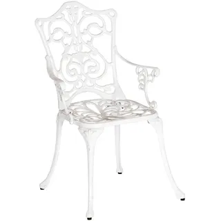 Merxx Lugano Gartensessel 50 x 55 x 89 cm weiß