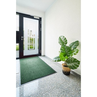 Fußmatte Verdi, Andiamo, rechteckig, Höhe: 6 mm, Schmutzfangmatte, auch für überdachten Außenbereich geeignet, waschbar grün 90 cm x 150 cm x 6 mm