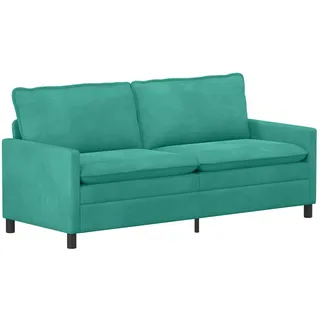 vidaXL Sofa Set 2-Sitzer Türkis Samt