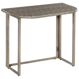 Merxx Klapptisch 90 x 50 x 75 cm grau/beige