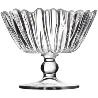 Pasabahce Aurora 95833L Glasschale mit Teller, 14 cm