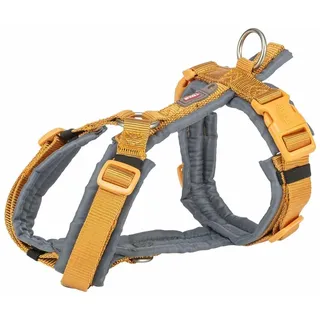 Trixie Premium Trekking Hundegeschirr Curry/Grafit S