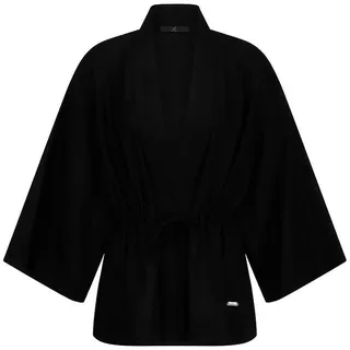 Jacke weitem 3/4-Kimonoarm Emilia Lay schwarz, 54