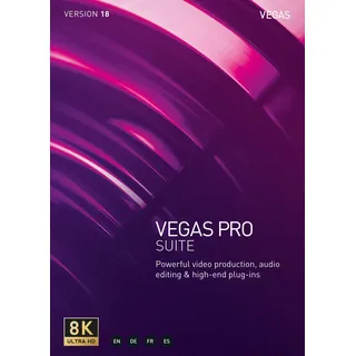 VEGAS Pro 18 – Videoproduktion, Audiobearbeitung und High-end Plug-ins | Suite | PC | PC Aktivierungscode per Email