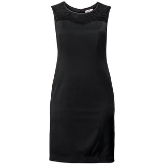 Abendkleid mit Spitze - schwarz - 50