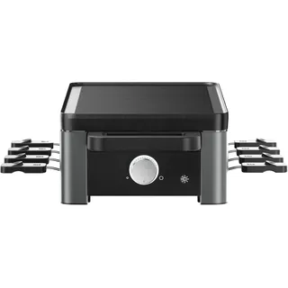 WMF Master Raclette Grill mit Keramikpfännchen und Schiebern, Raclette, 1500 W