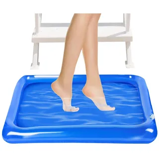 Pool-Pediluve | aufblasbar für Fußbad, Schwimmbecken | für Erwachsene, Hausbesitzer, Reisende, , Camping, Urlaub, Garten, Terrasse, Hotel, Haus, Hütte, Wasserpark