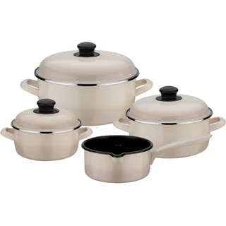 GSW Creme Shadow Topf-Set 7-tlg. Kochtopf