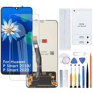 H&LYCYJ Display Bildschirm für Huawei P Smart 2019 POT-LX1 POT-LX1AF | Werkzeugsatz tragen,IPS LCD,HD Display,Bildschirm ersetzen,für Modelle:POT-LX2J POT-LX1RUA POT-LX3 POT-LX1A