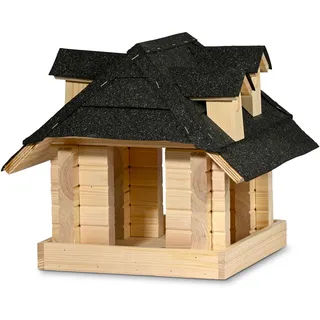Dobar Vogelhaus aus Massivholz ca.: 40x34,5x23,5 cm