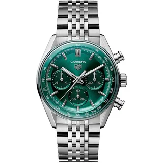 TAG Heuer Herrenuhr Carrera Timeless CBS2115.BA0053 - grün