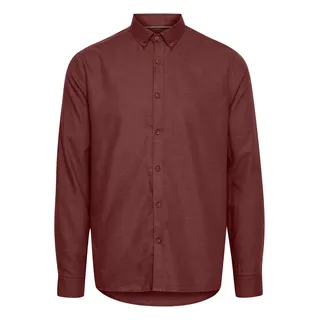 !Solid Langarmhemd rot XL
