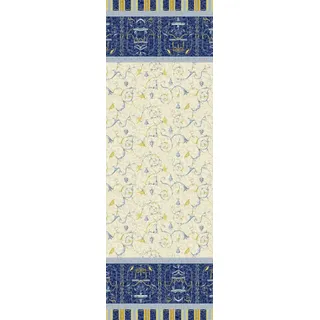 Bassetti OPLONTIS Tischläufer aus 100% Baumwolle, Panama-Gewebe in der Farbe Blau v.9, Maße: 50x150 cm - 9275588