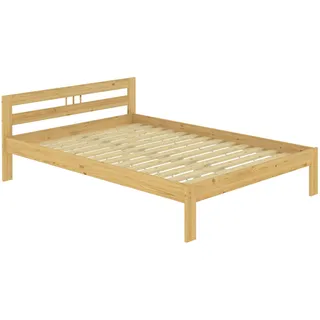 Bett Doppelbett Futonbett Kiefer massiv 140x200 Franzöisches Bett Gästebett