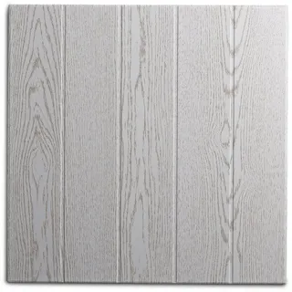 Decosa Deckenpaneel Decosa Deckenplatte Athen, esche weiß, 50 x 50 cm, BxL: 50x50 cm, 2 qm, (2-tlg) braun