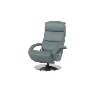 Hukla Relaxsessel Florian Leder 73 x 109 x 91 cm Grau mit Relax-Funktion