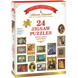 Eurographics Adventskalender Puzzle Masterpieces 2021 8924-6042
