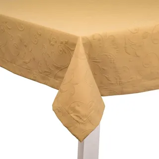 Pichler Tischwäsche Scala Tischdecke 150x250 cm | bronce - orange