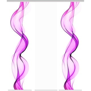 Schiebevorhang , lila/violett , Maße (cm): B: 60 H: 245