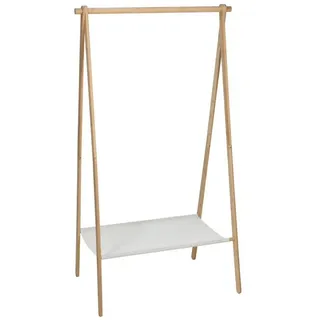 Spetebo Garderobenständer Bambus Beige