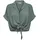 Kurzarmbluse ONLPAULA LIFE S/S TIE SHIRT WVN NOOS Grün XL