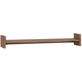 Wandregal Bagra Massivholz Teak