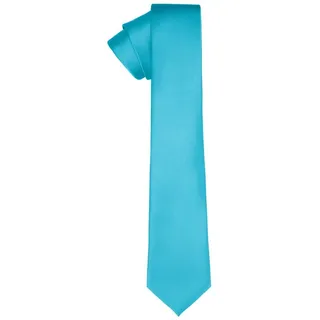 Ladeheid Krawatte Klassische Herren matt Vielfältige Farben TMM-8 150cmx8cm (1-St) blau