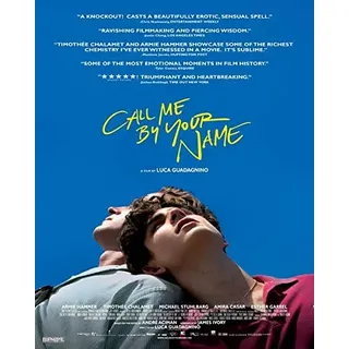 Call Me by Your Name - Poster - cm. 30 x 40 - Shipped Rolled Inside Heavy Tube