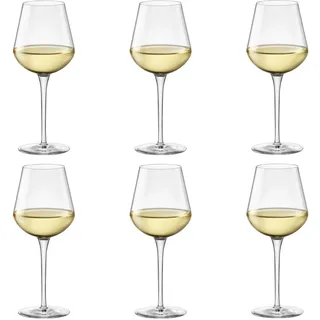 Bormioli Rocco Inalto UNO Weißweingläser - 380ml - Pack Von 6