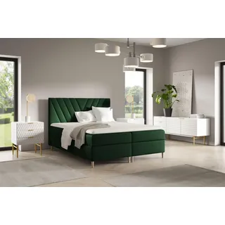 Fun Möbel Boxbett 180 x 220 cm Grün