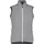 Fleece Weste bianco-graffite 44