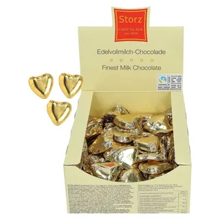 Storz Choco-Herz gold, 100er Inhalt: 900g