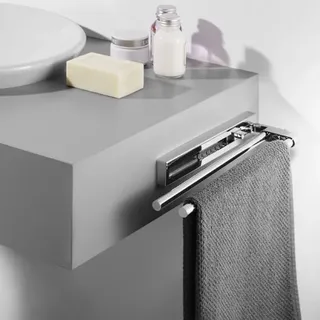 Avenarius Universal Handtuchstange ausziehbar Silber 9004306010