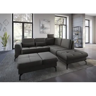 sit&more Hocker Bendigo mit Klappfunktion 114 x 45 x 71 cm Braun