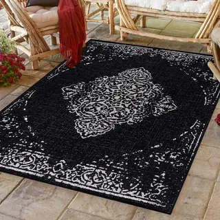Ayyildiz Teppich SUNNY schwarz B/L: ca. 120x170 cm / Schwarz